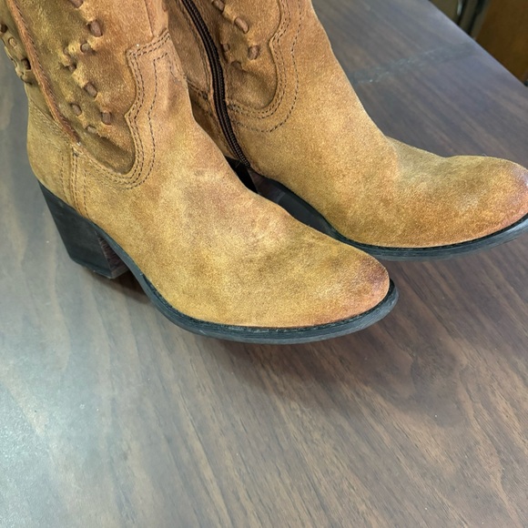 Carlos by Carlos Santana Noble over the knee tan suede boot 7 - Picture 10 of 16